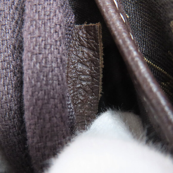 LOUIS VUITTON Brown Monogram Shoulder Bag - Picture 8 of 16